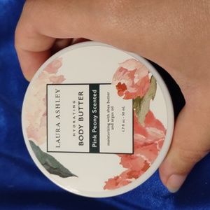 5 piece body care set from Laura Ashley pink peony scented